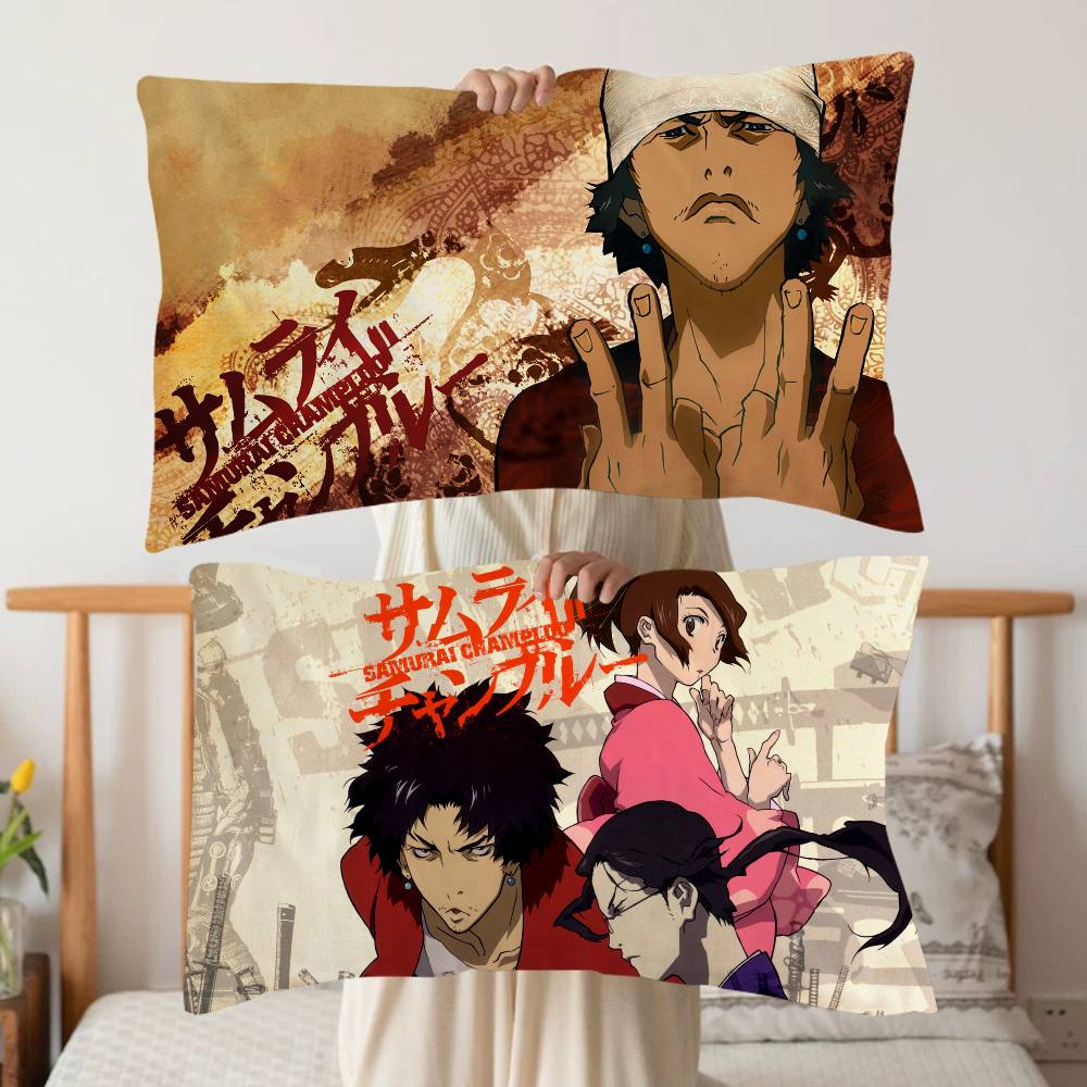Home Textiles Towel Set - غطاء وسادة من Adventure Anime Samurai