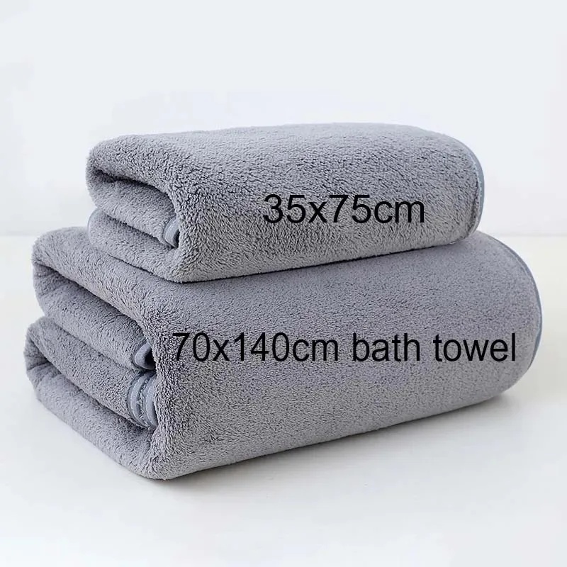 Home Textiles Towel Set - طقم مناشف من الصوف المرجاني بلون