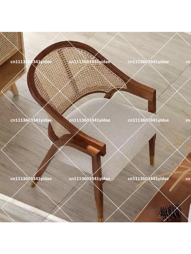 كرسي طعام من الخشب الصلب مع ظه - مراجعة Home Textiles Fabric وسعره