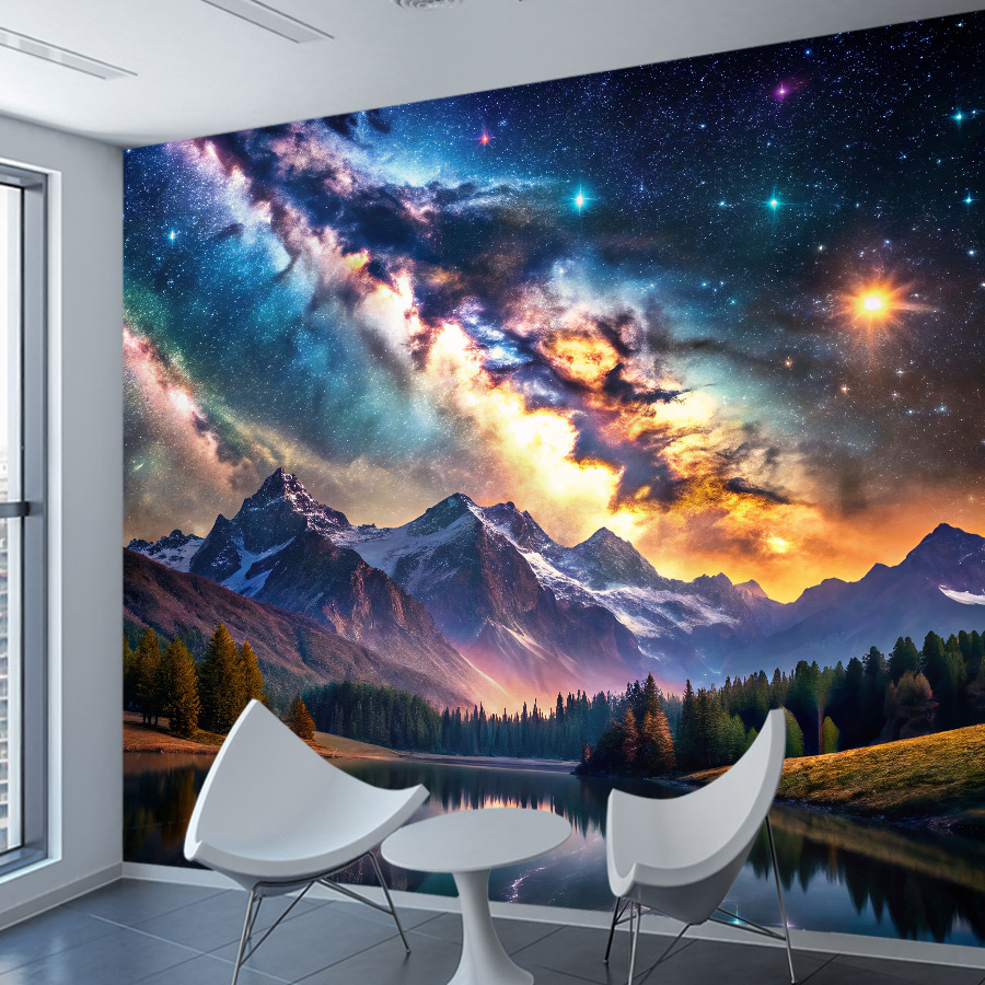ورق جدران لاصق اختياري، مقاوم  - مراجعة Galaxy Home Textiles وسعره