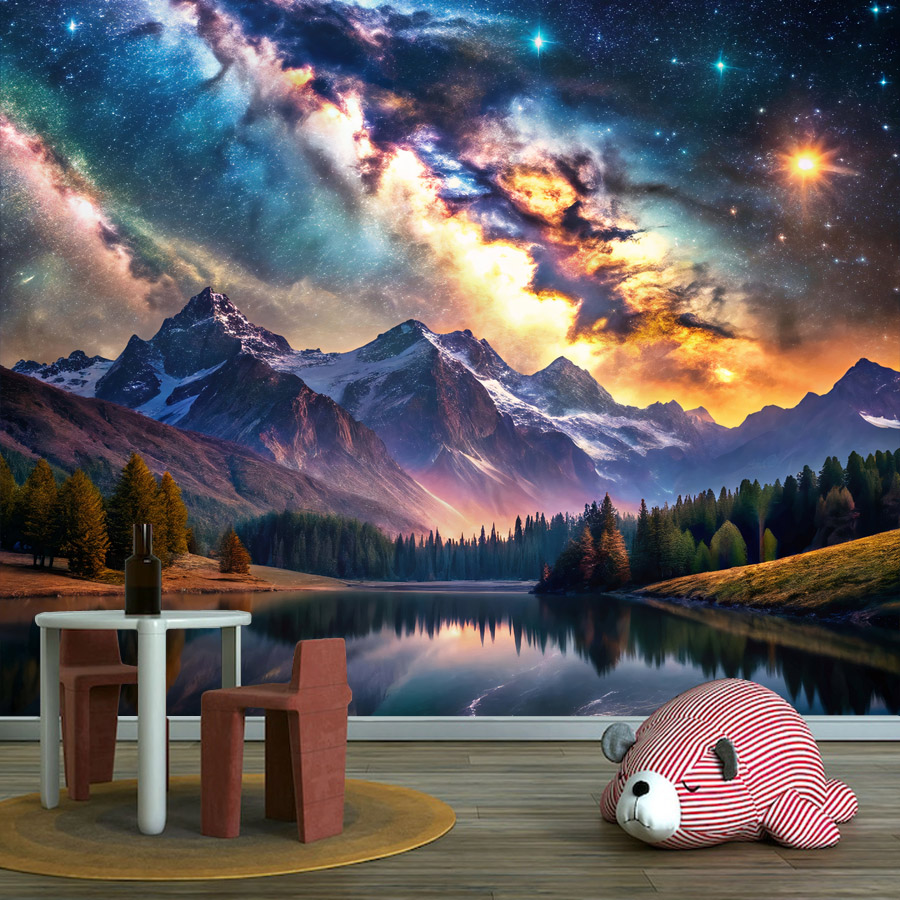 ورق جدران لاصق اختياري، مقاوم  - مراجعة Galaxy Home Textiles وسعره