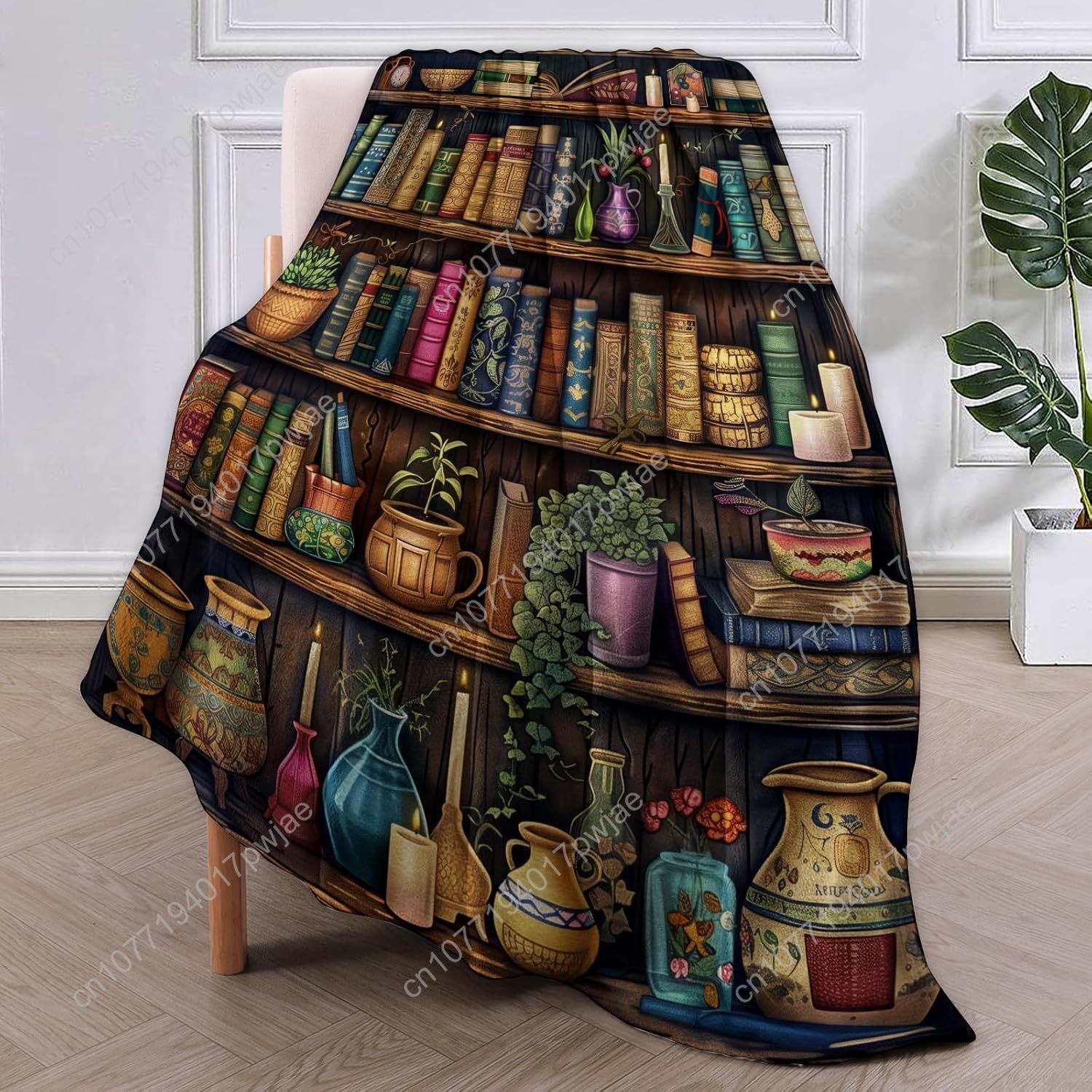 خمر رف الكتب بطانية القراءة رم - مراجعة Home Textiles And Decor وسعره