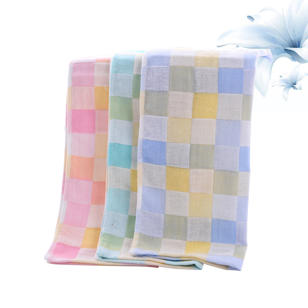 3 قطع مناشف شاش مزدوجة الطبقات - مراجعة Home Textiles Towel Set وسعره