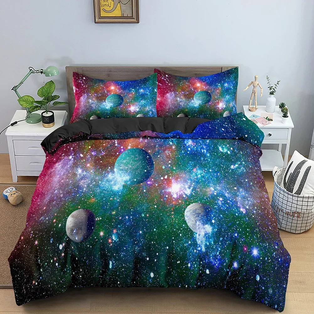 Luxury New 3D Print Galaxy Spa - مراجعة Galaxy Home Textiles وسعره