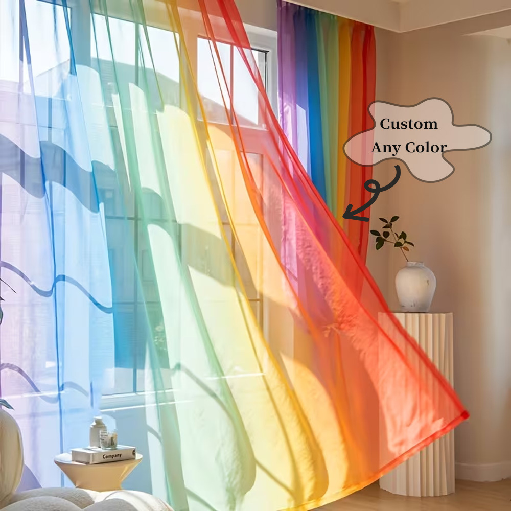 ستائر شفافة مسطحة ثنائية الأبع - مراجعة Home Textiles Fabric وسعره