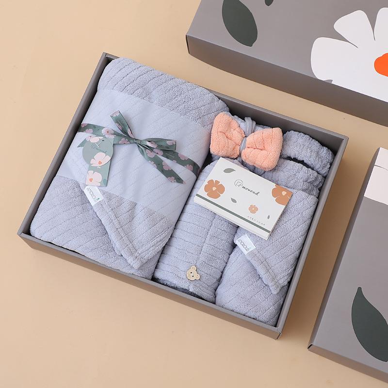 منشفة ناعمة ماصة من الصوف المر - مراجعة Home Textiles Towel Set وسعره
