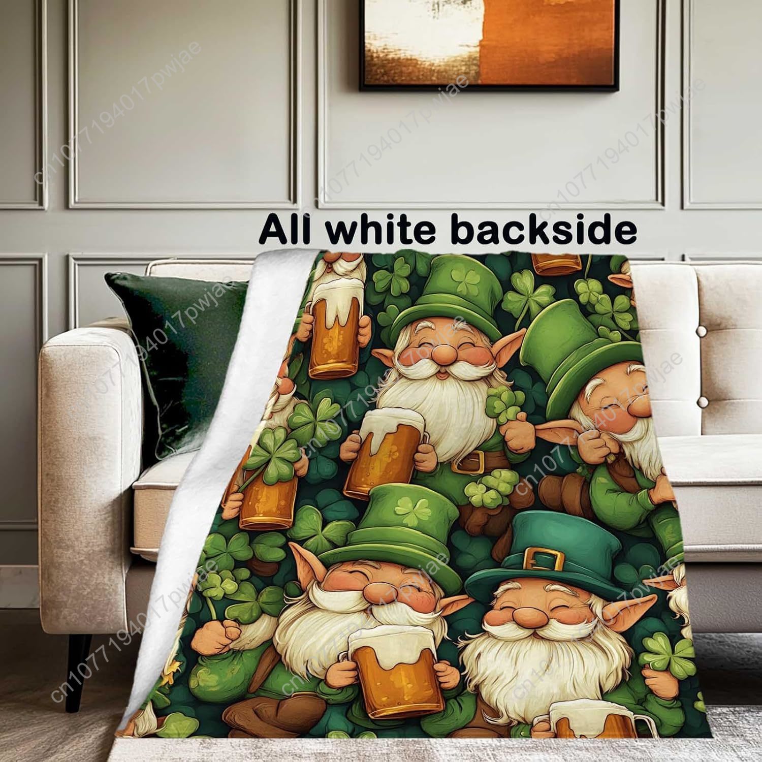 بطانية رمي جنوم لعيد القديس با - مراجعة Home And Textiles Today وسعره