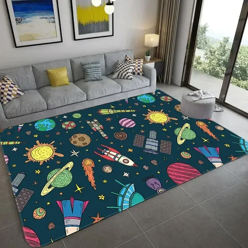 سجادة رائد فضاء كرتونية، سجادة - مراجعة Galaxy Home Textiles وسعره