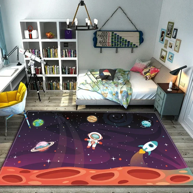 سجادة رائد فضاء كرتونية، سجادة - مراجعة Galaxy Home Textiles وسعره