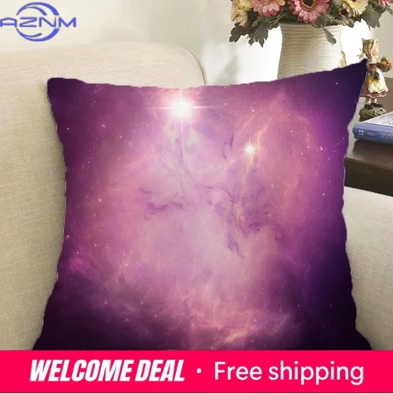 غطاء وسادة مزخرف على شكل مجرة  - مراجعة Galaxy Home Textiles وسعره