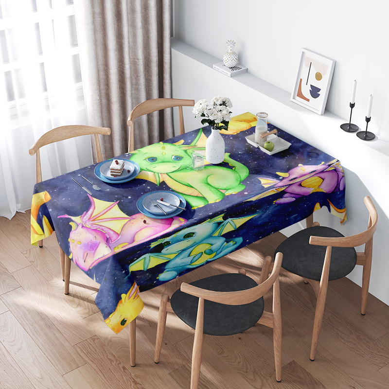 مفرش طاولة جالاكسي يونيكورن نا - مراجعة Galaxy Home Textiles وسعره