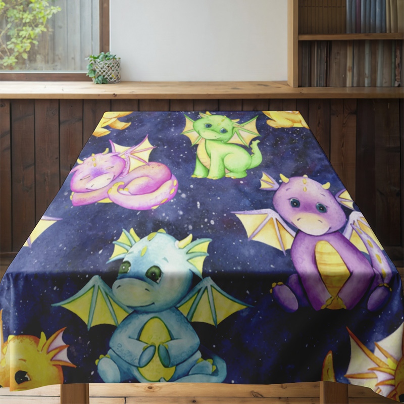 مفرش طاولة جالاكسي يونيكورن نا - مراجعة Galaxy Home Textiles وسعره