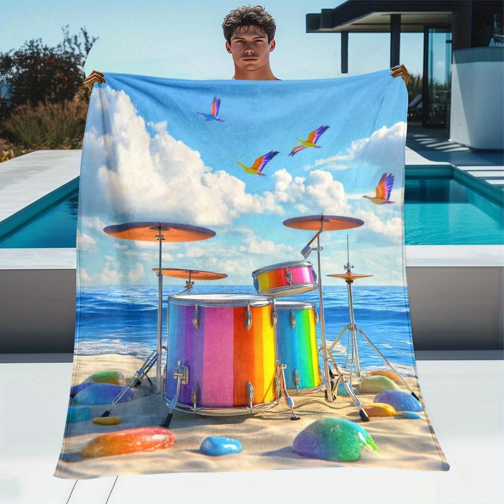 سجادة من ألياف البوليستر بتصمي - مراجعة Home Textiles Towel Set وسعره