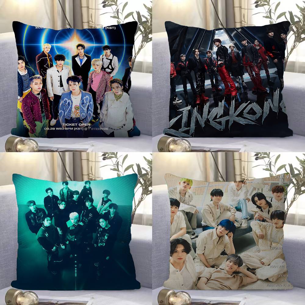 غطاء وسادة زخرفي لفرقة Kpop T- - مراجعة Home Textiles Group وسعره
