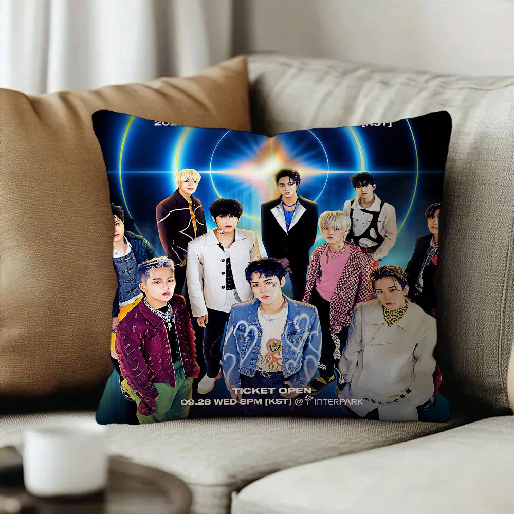 غطاء وسادة زخرفي لفرقة Kpop T- - مراجعة Home Textiles Group وسعره