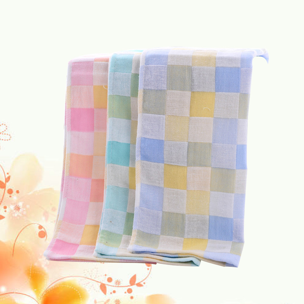 3 قطع مناشف شاش مزدوجة الطبقات - مراجعة Home Textiles Towel Set وسعره